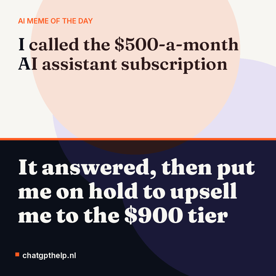 Paying premium for an AI agent still gets you the same runaround as regular customer support.