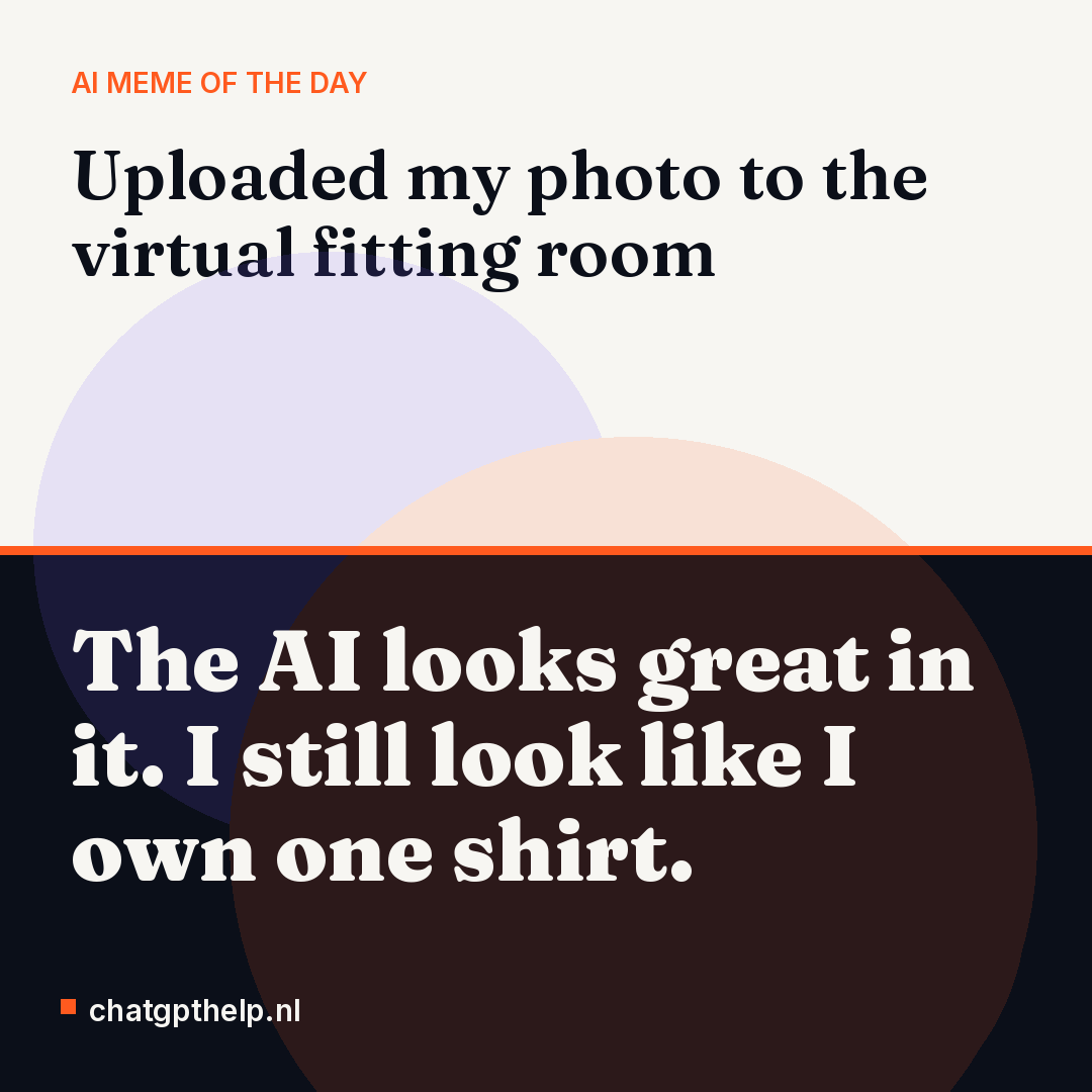 The AI dresses your photo better than you dress yourself in real life.