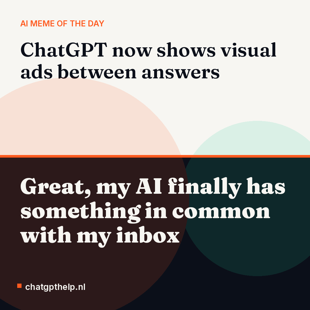 OpenAI's new visual ad format means your chatbot answers now arrive with promotional pictures attached.