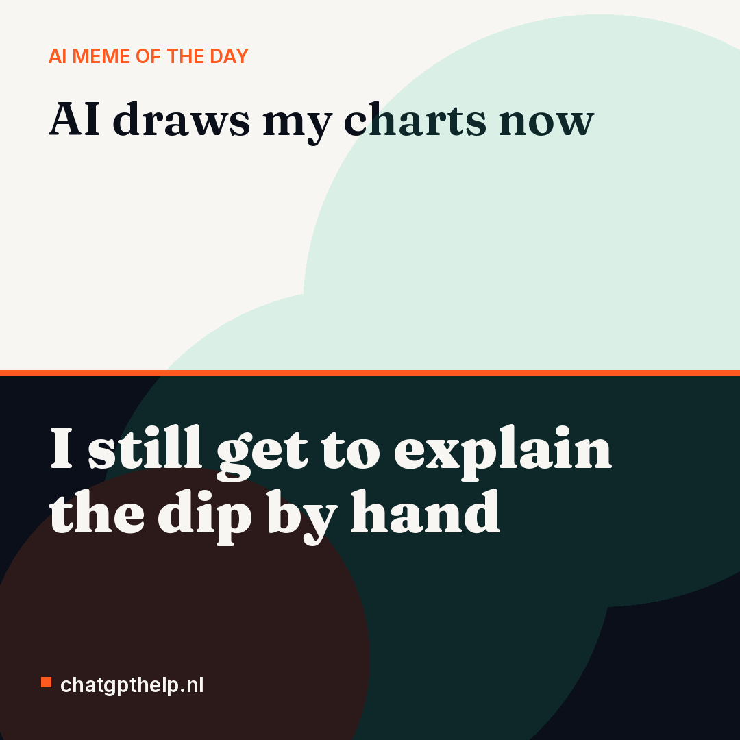 ChatGPT turns one question into a full chart, while the boss still wants the story behind the numbers.