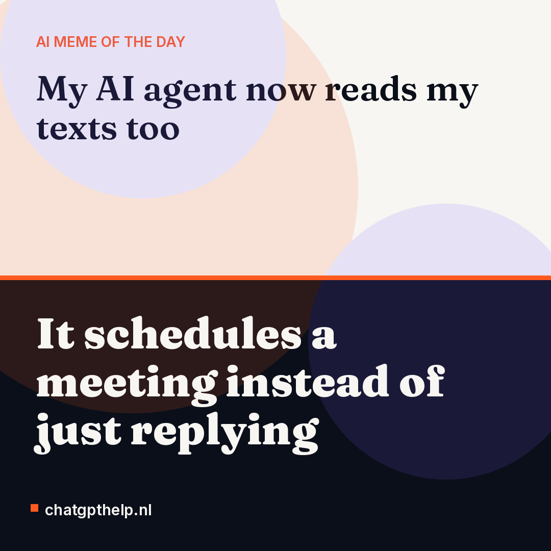 An AI agent in your messages helps until it decides what matters for you.