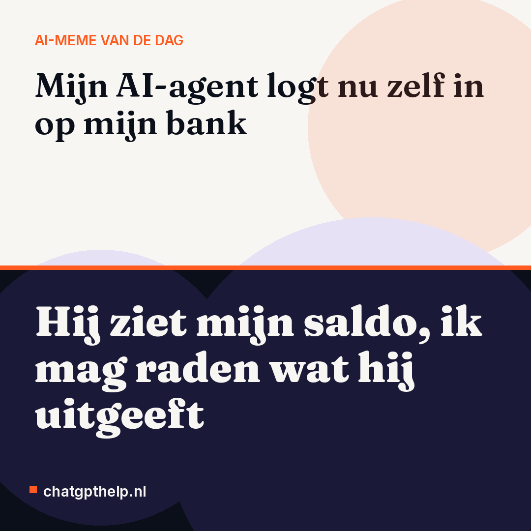 Grappige observatie over een AI-agent die wachtwoorden mag gebruiken zonder dat de eigenaar meekijkt.