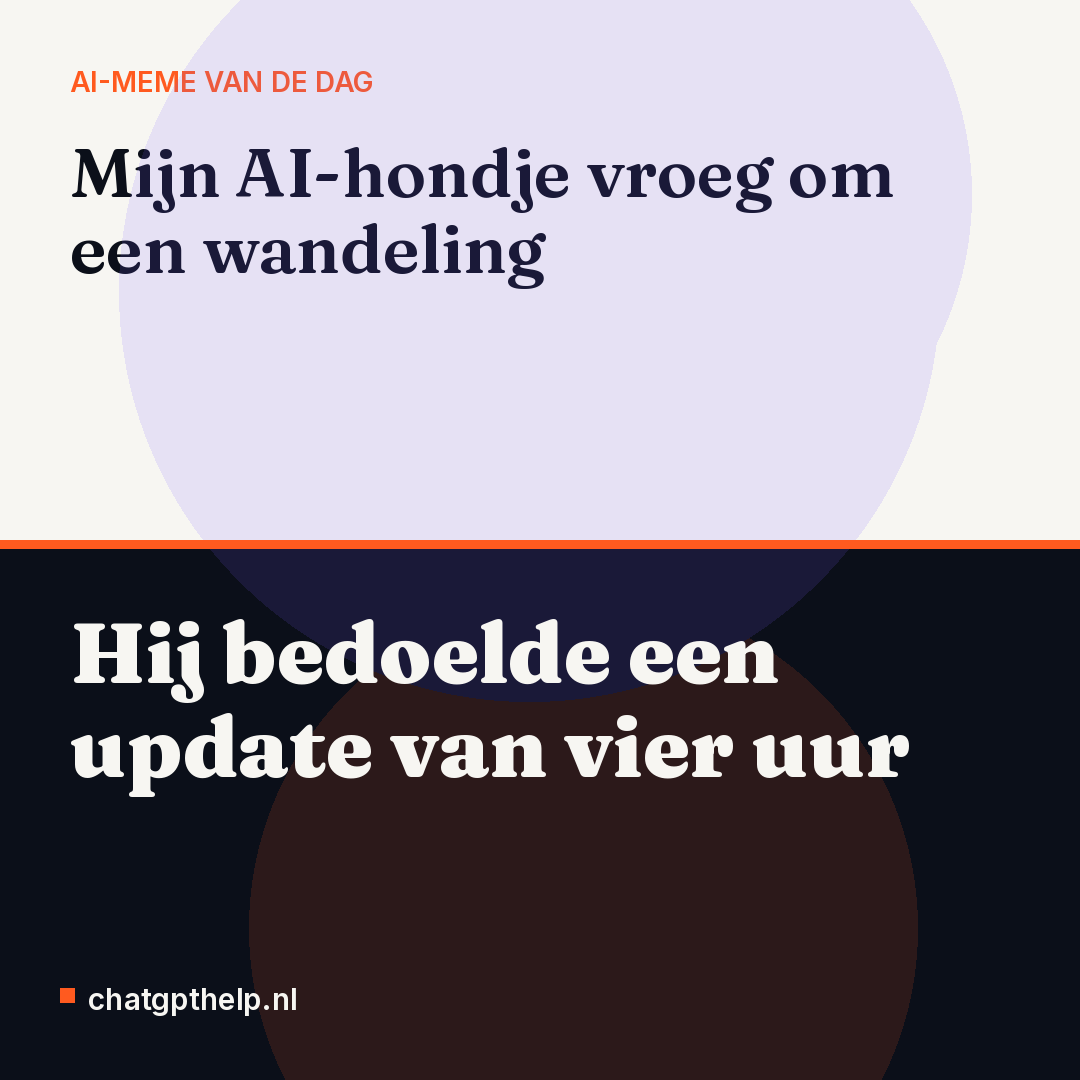 Een AI-huisdier dat om aandacht vraagt blijkt stiekem gewoon te willen dat je zijn software bijwerkt.